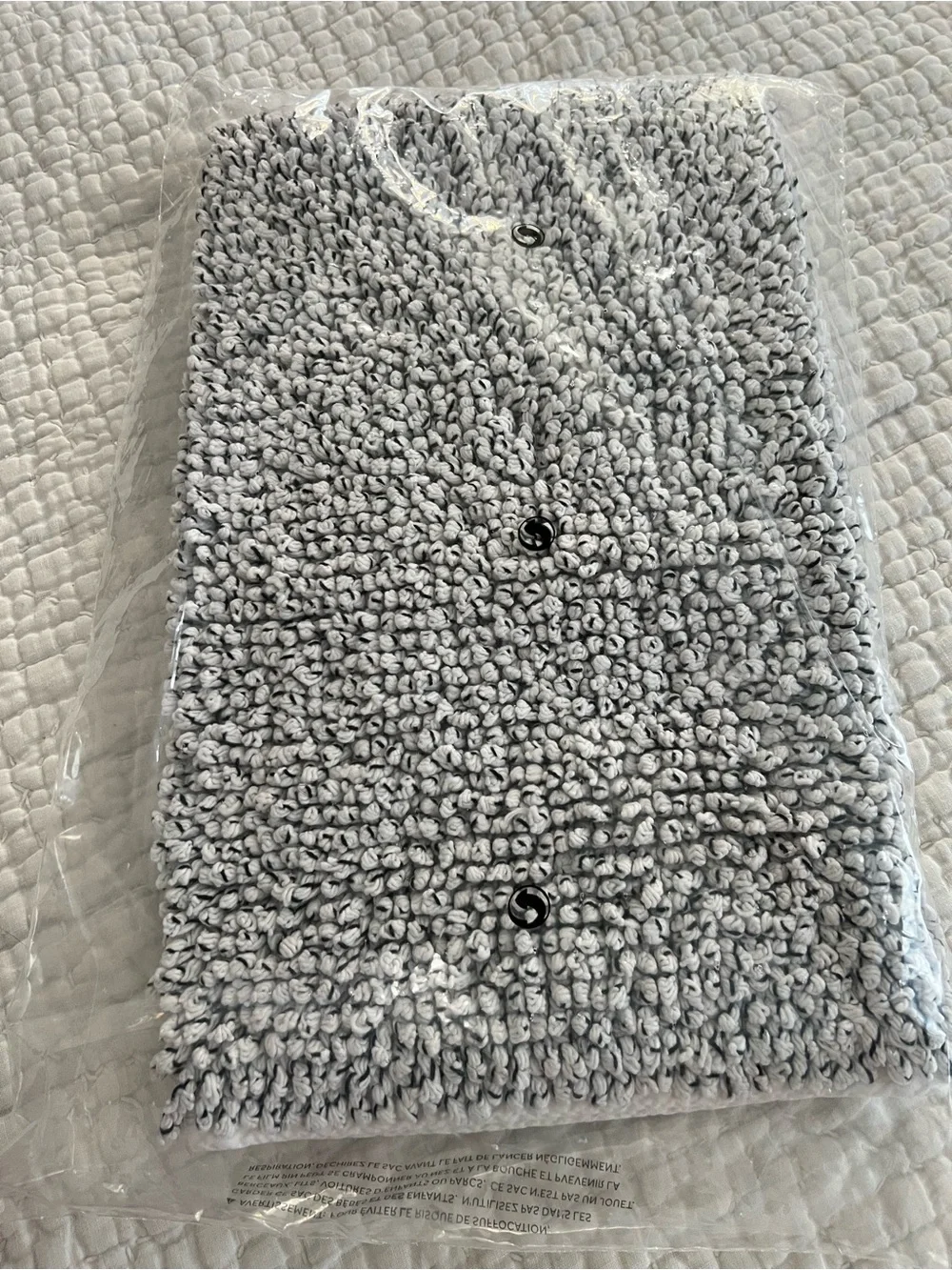 FOSTER Black & White Bath Mat - Brand New in Bag